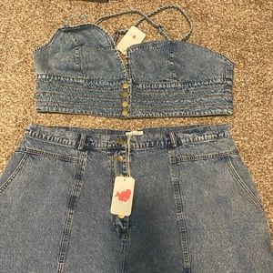 2 piece Jean set